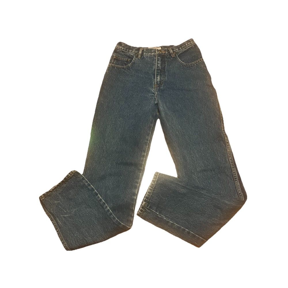 VTG‎ 90's GEORGES MARCIANO GUESS Denim Straight Leg Jeans Women's Logo 18 / 29